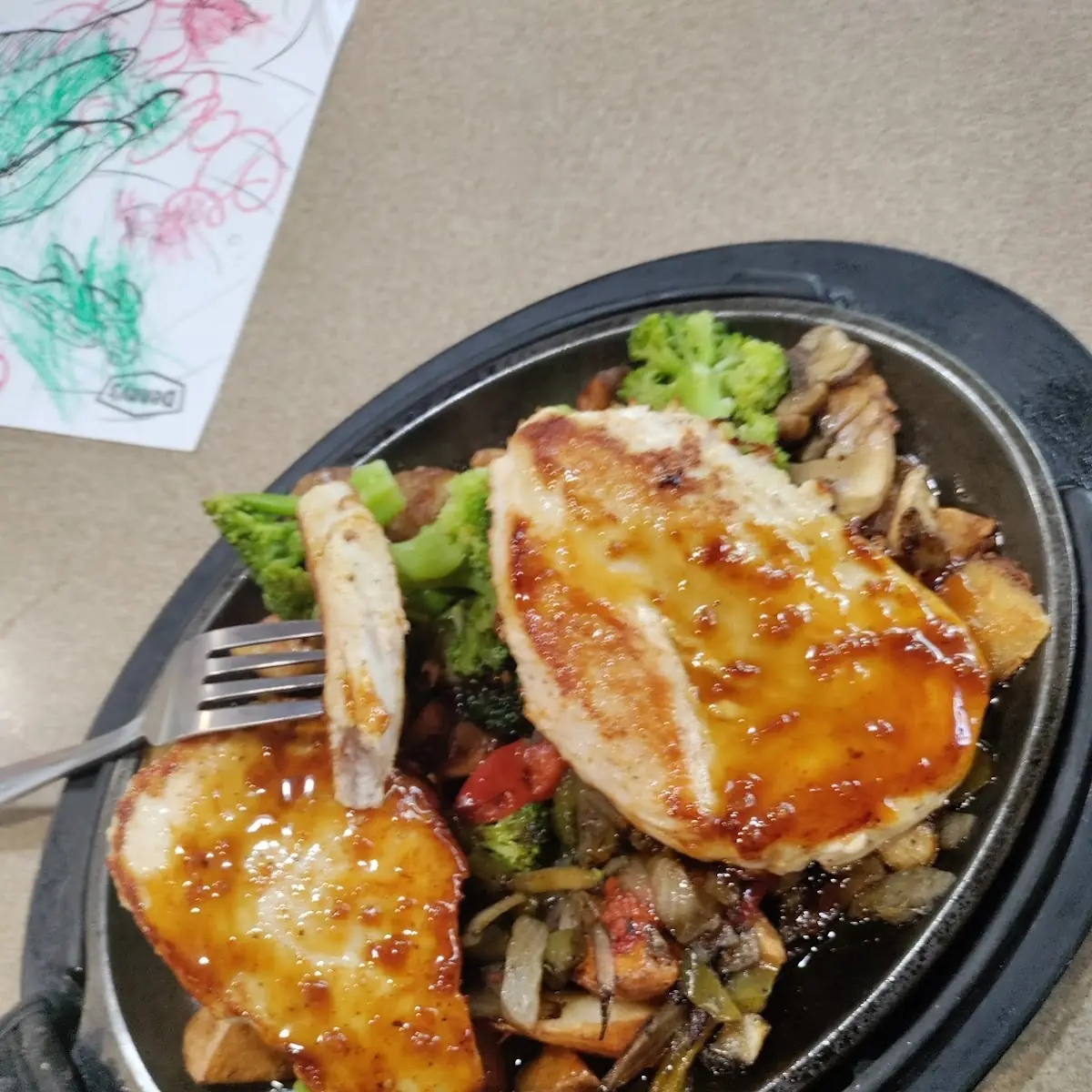 Bourbon Chicken Skillet