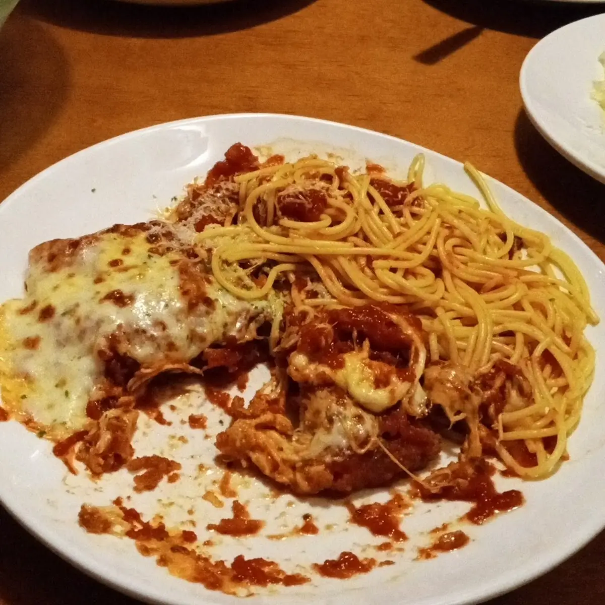 Chicken Parmesan Pasta with Marinara Sauce