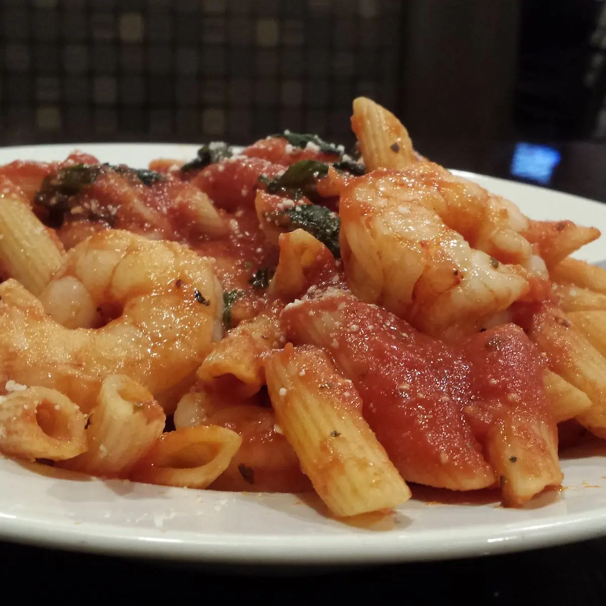 Mostaciolli with Marinara Sauce Catering