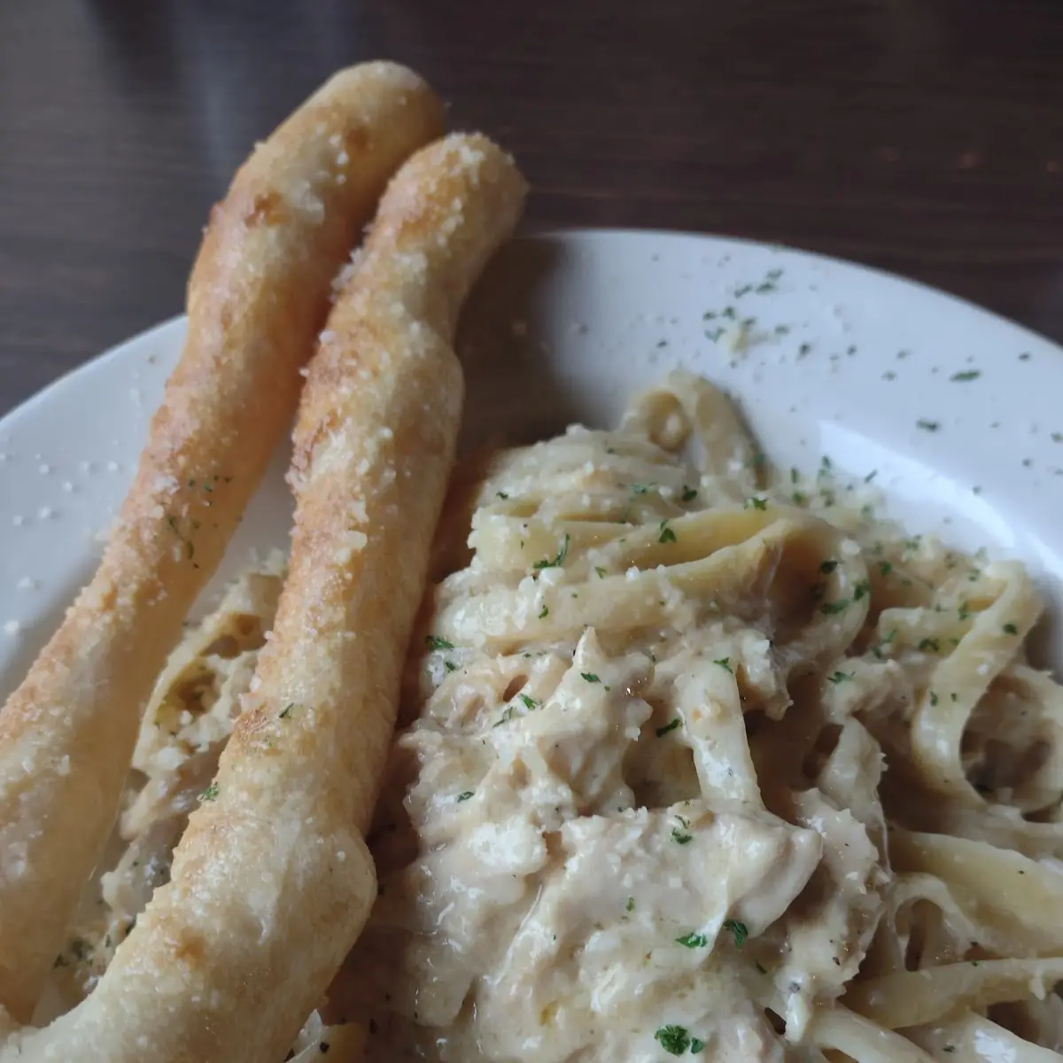 Fettuccine Chicken Alfredo Dinner