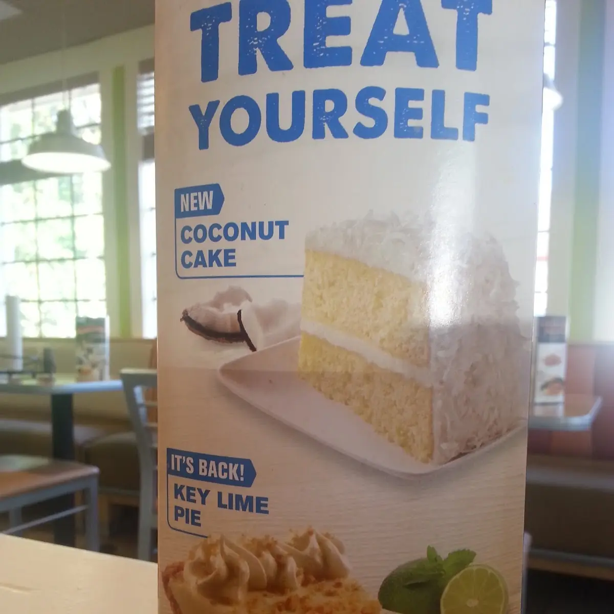 Key Lime Pie and Coconut Cake