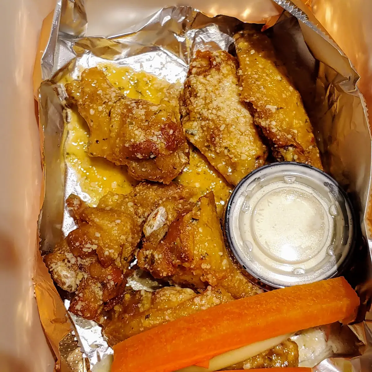 Garlic Parmesan Wings