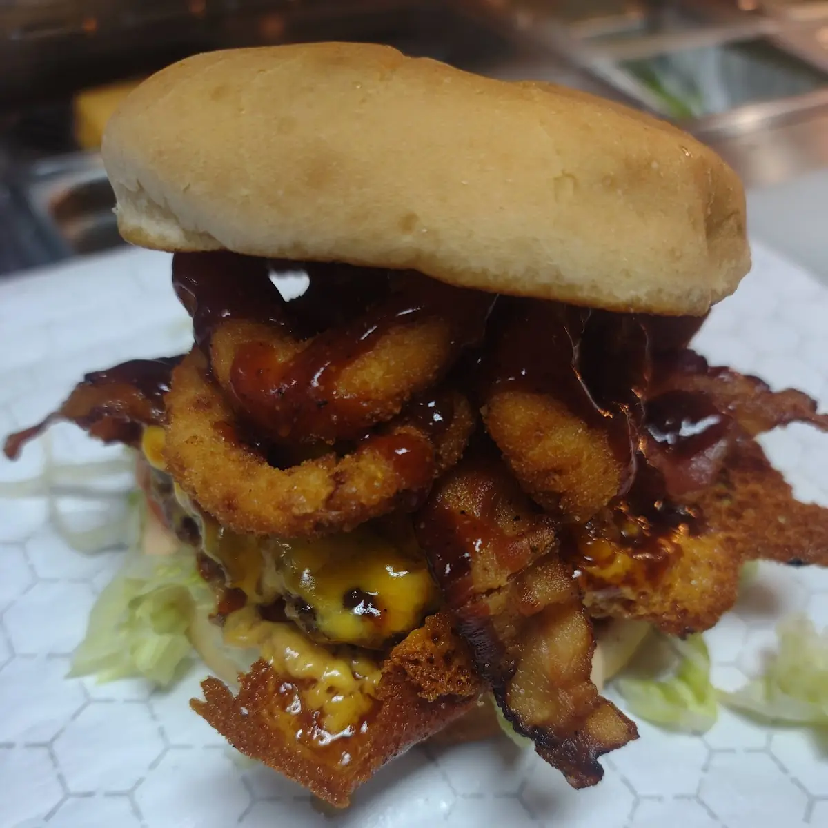 Bacon Rodeo Burger