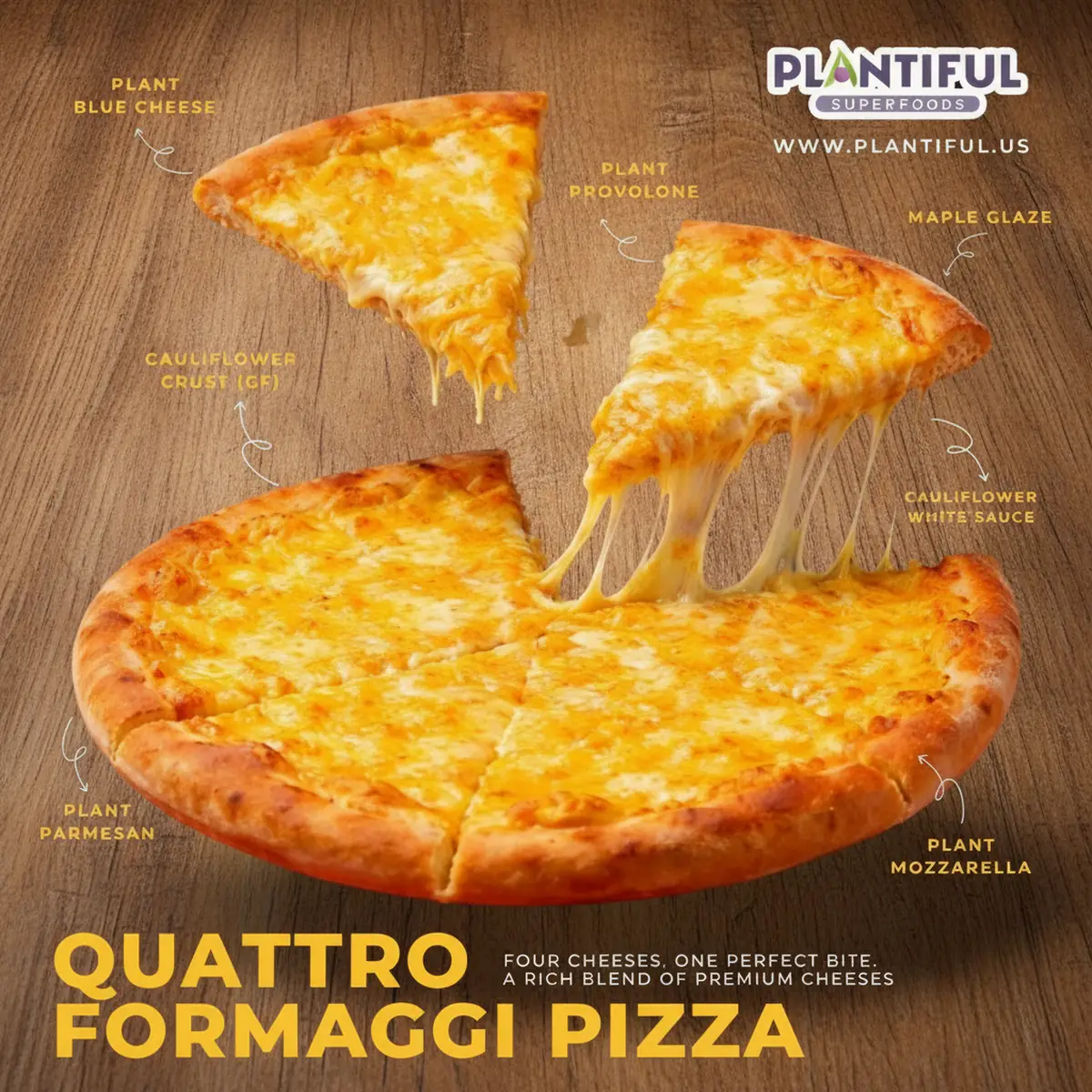 Quattro Formaggi Pizza