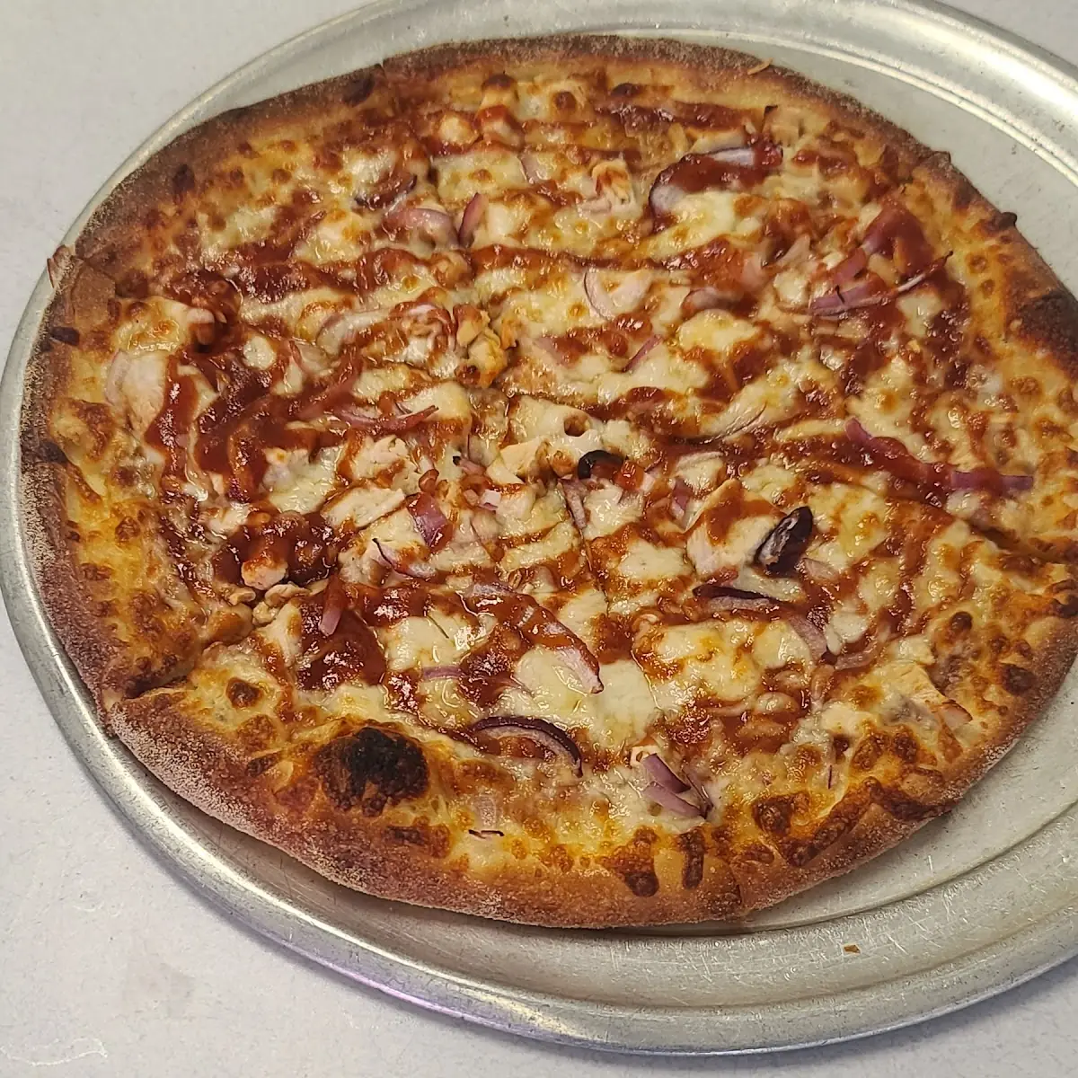 Honey BBQ Chicken Pizza
