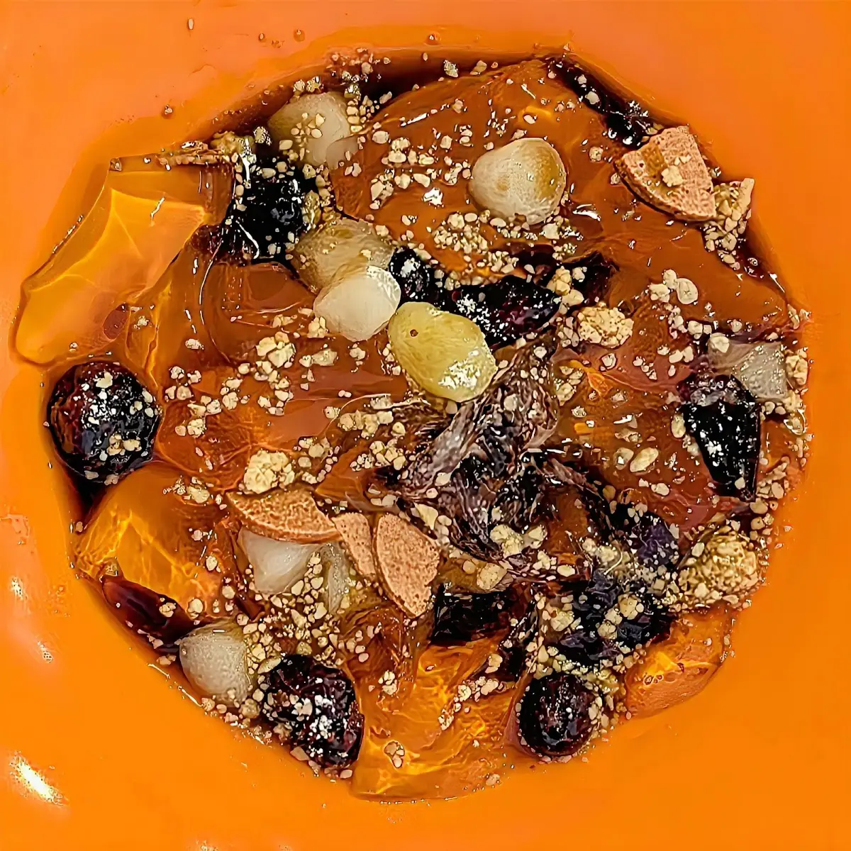 Ice Jelly with Brown Sugar