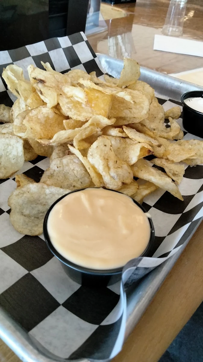 Chips and Beer Cheese Dip
