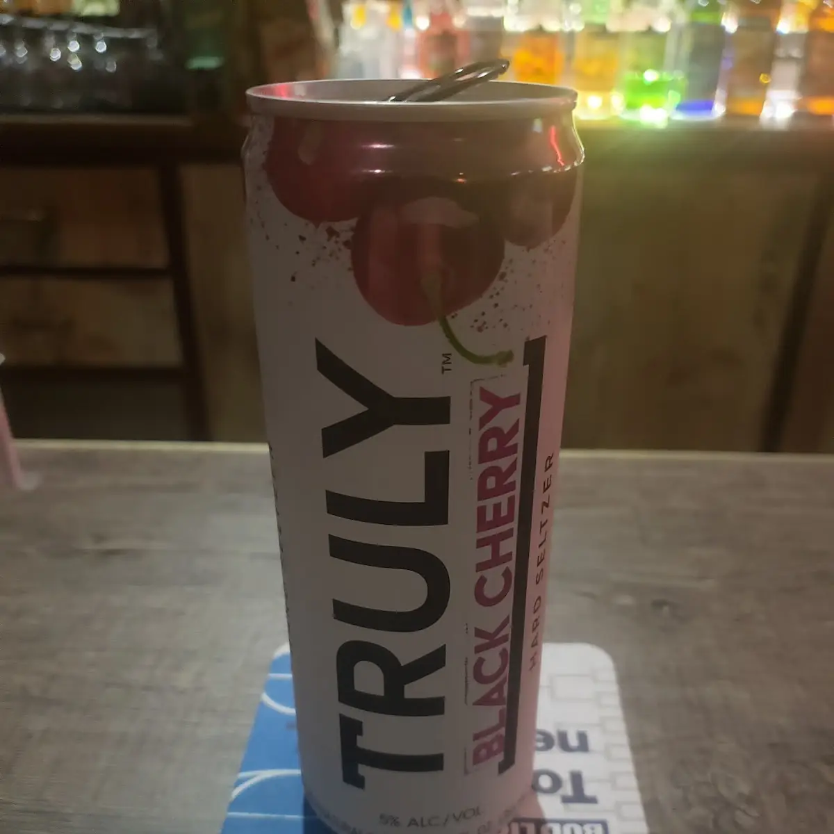 Truly Black Cherry Hard Seltzer