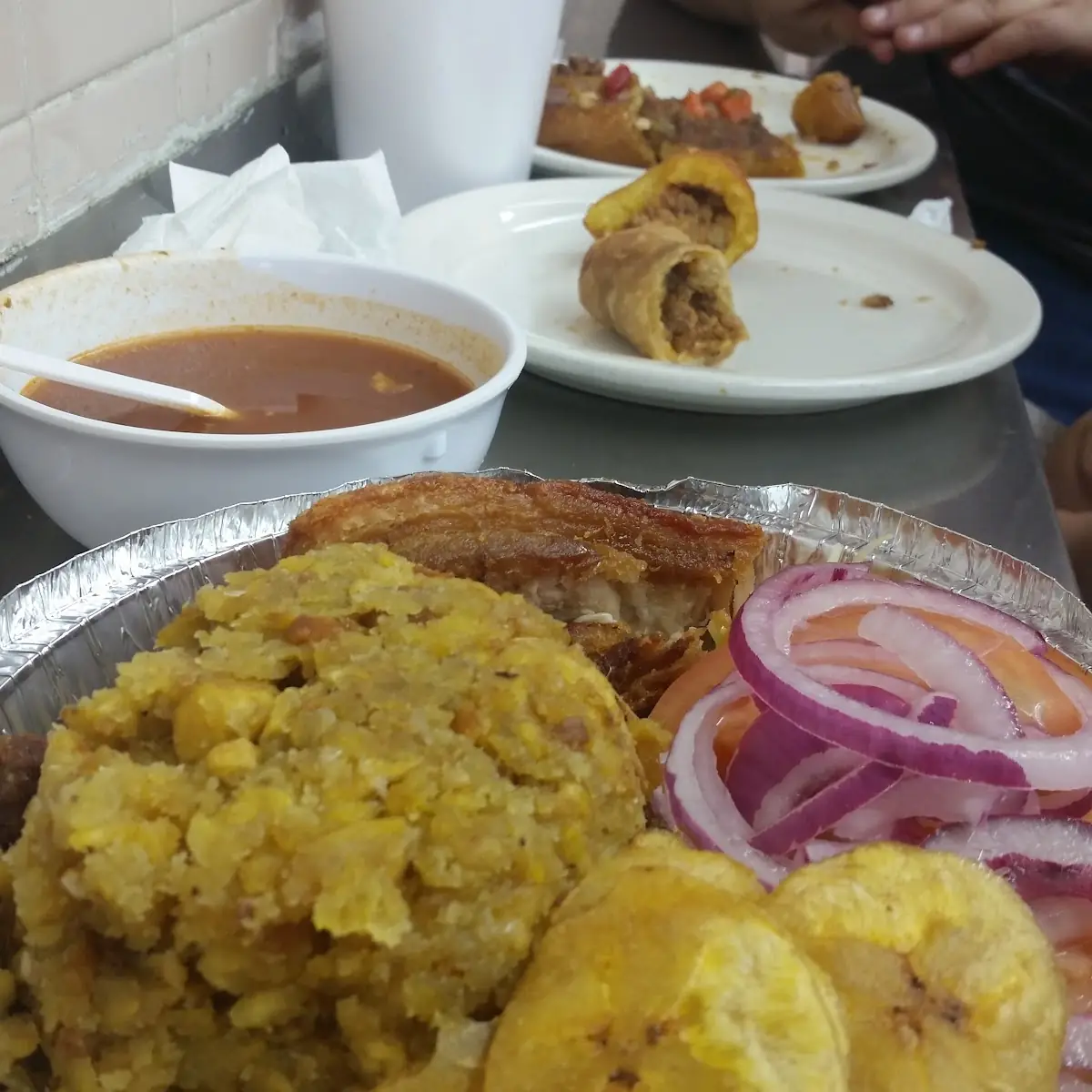 Mofongo De Cerdo Frito Fried Pork Mofongo