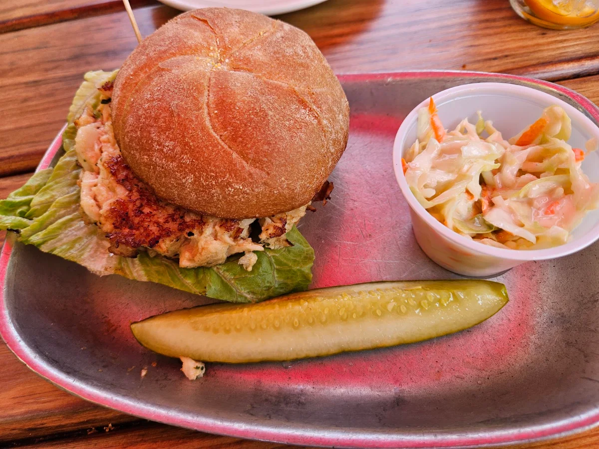Crab Cake Sandwich