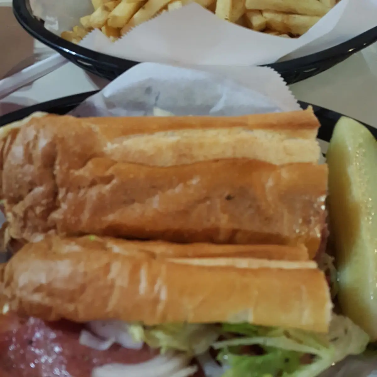 Roast Beef Sub Combo