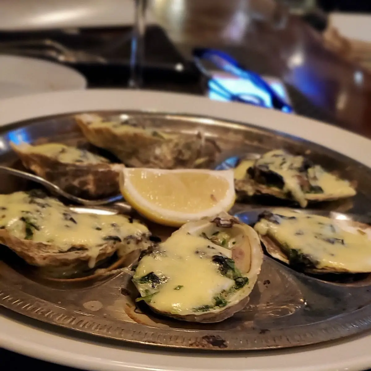 Oysters Rockefeller
