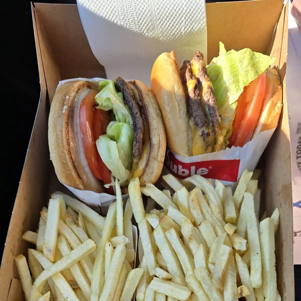 Double Double Cheeseburger Combo