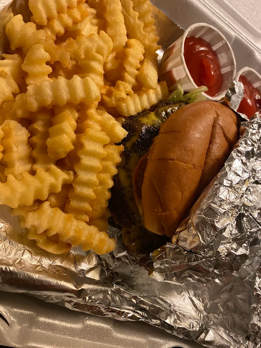 Burger with Fries
