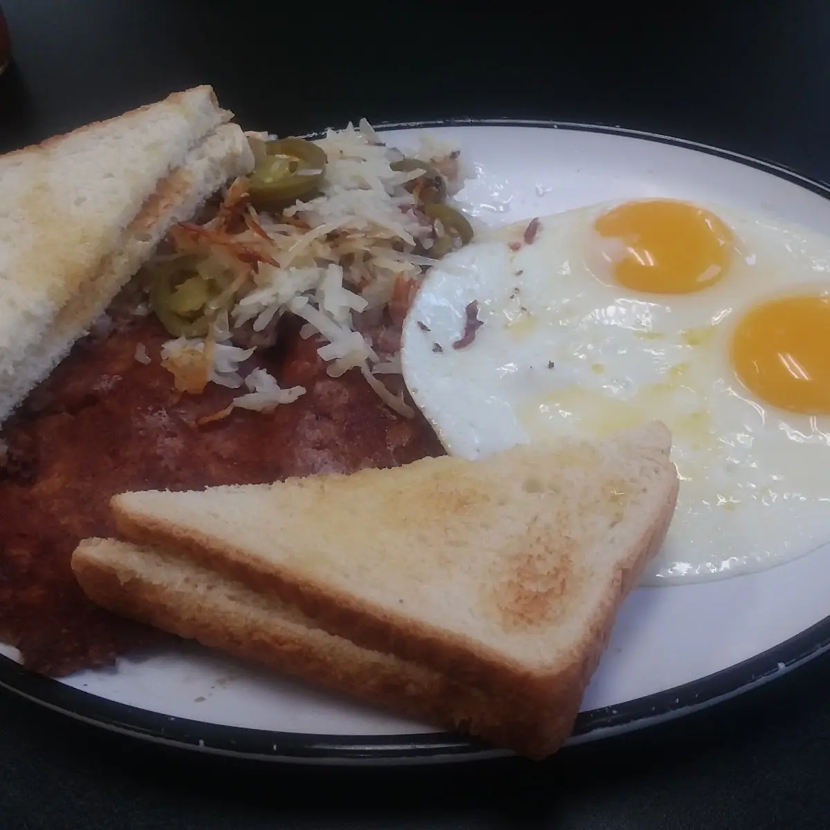 Corned Beef Hash & Eggs
