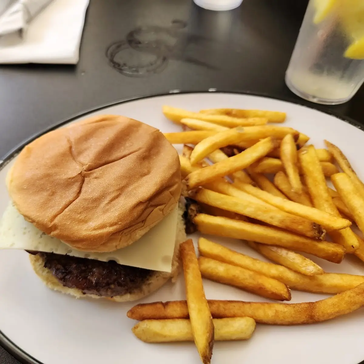 Swiss Mushroom Burger