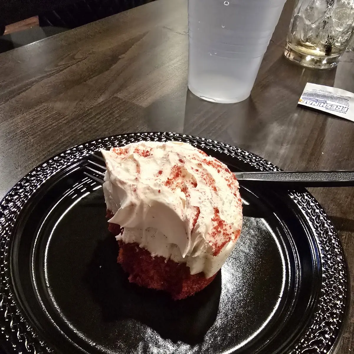 Red Velvet Cheesecake Cupcake