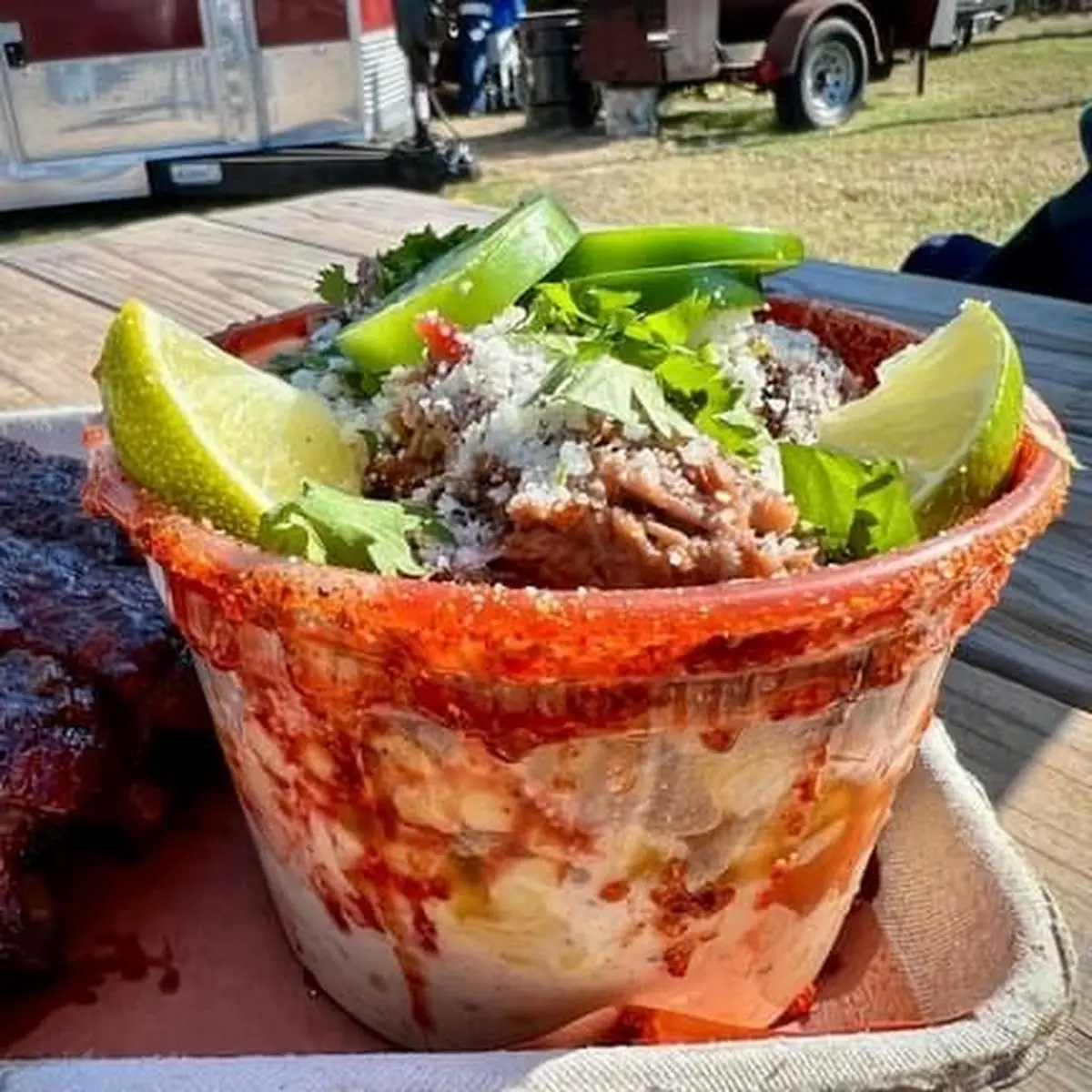 Mangonada Pork Belly Burnt Ends