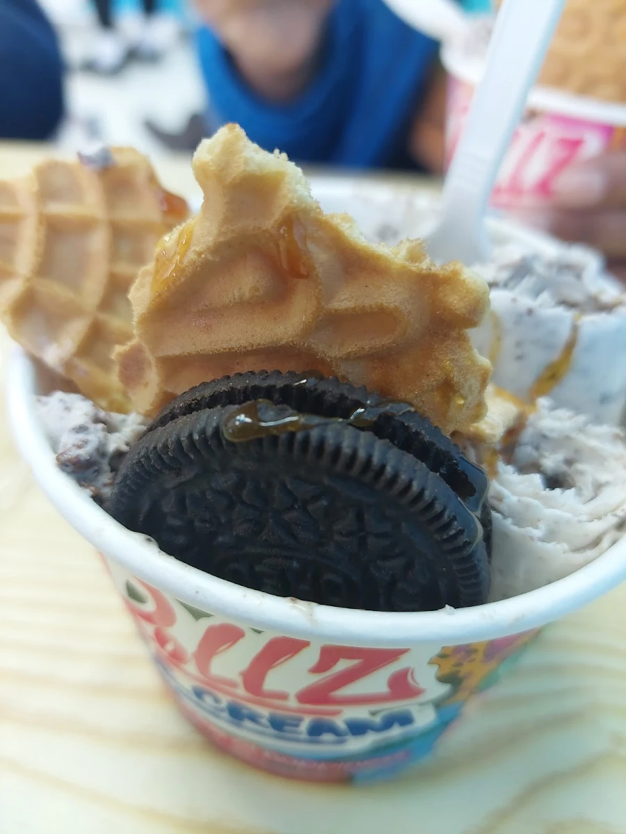 Plain Vanilla Ice Cream Oreo Cookie Sprinkles