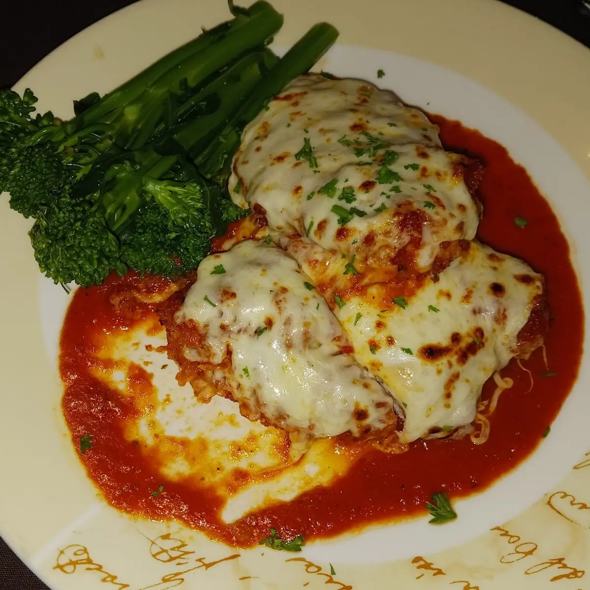 Chicken or Veal Parmesan