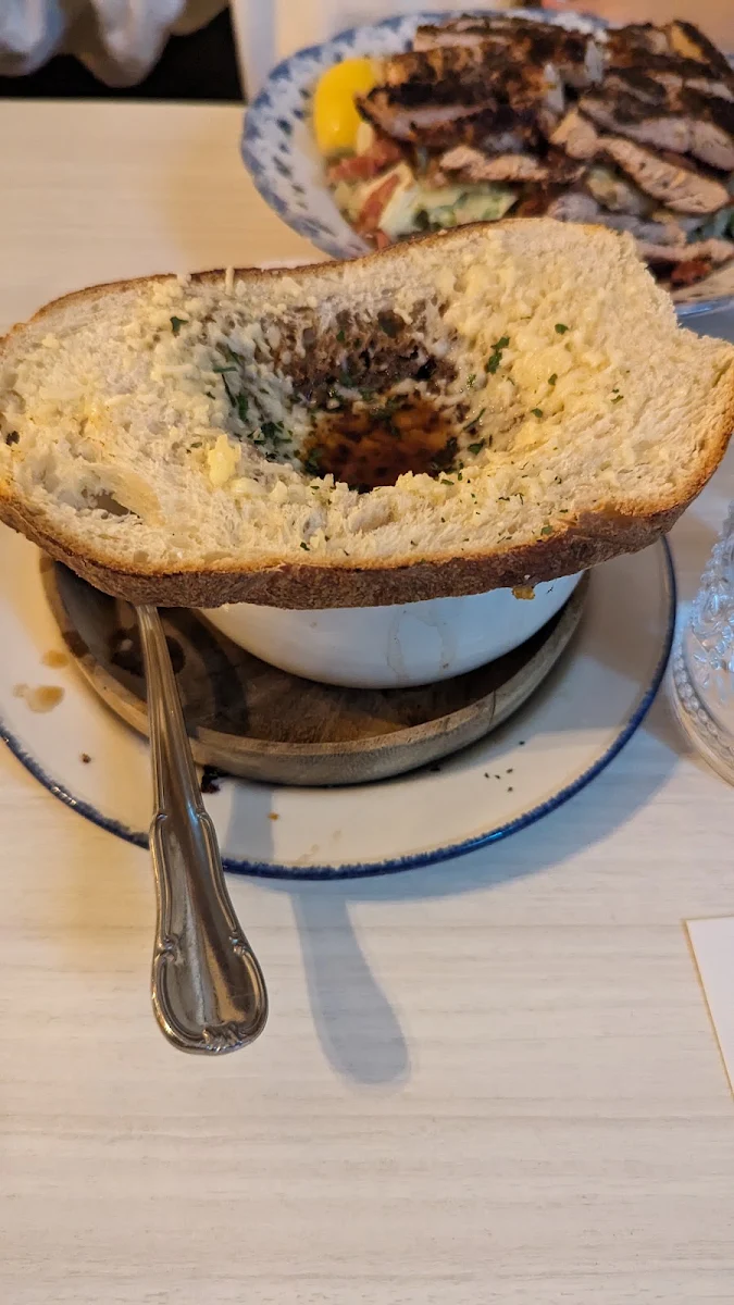 French Onion Soup, The Globe Restaurant