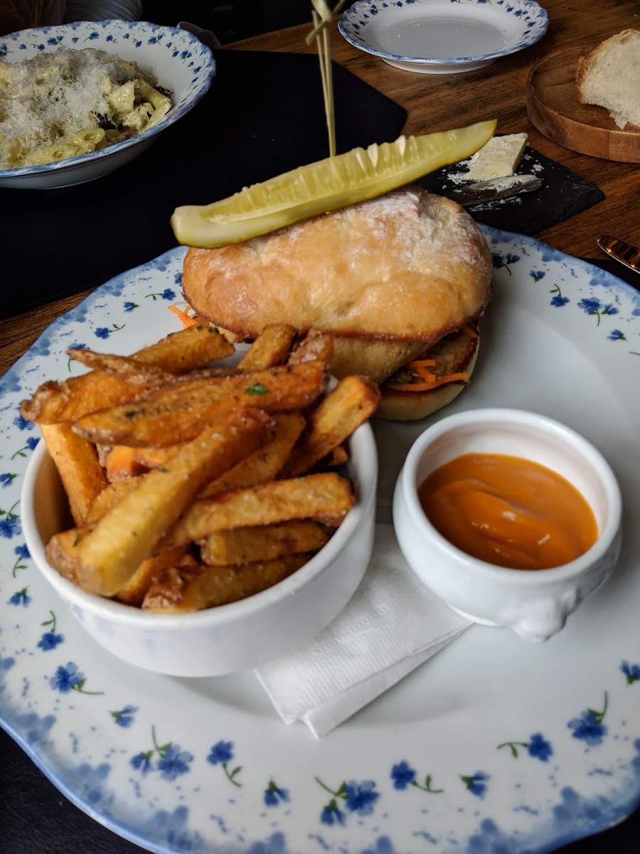 PO'Boy with Fries, The Globe Restaurant