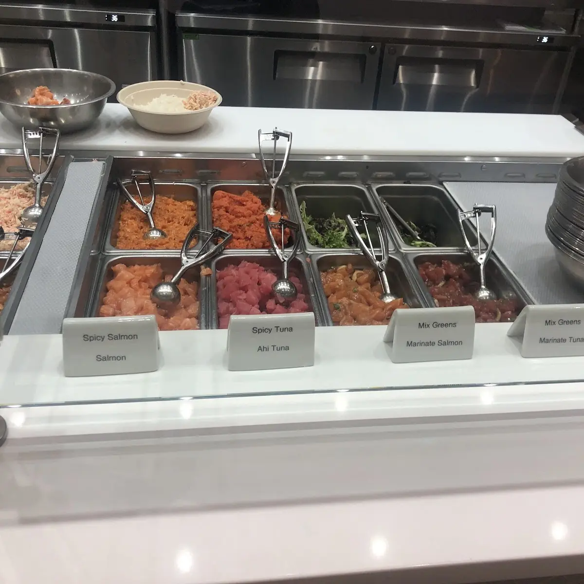 Create Your Own Poke Bowl 2 Scoops
