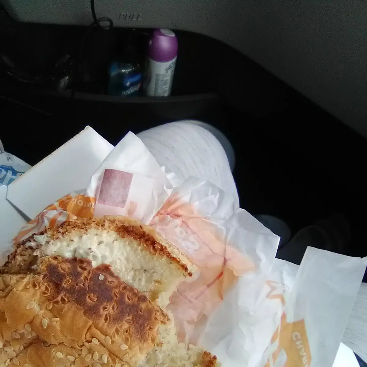 Burnt Bread Fish Sandwich