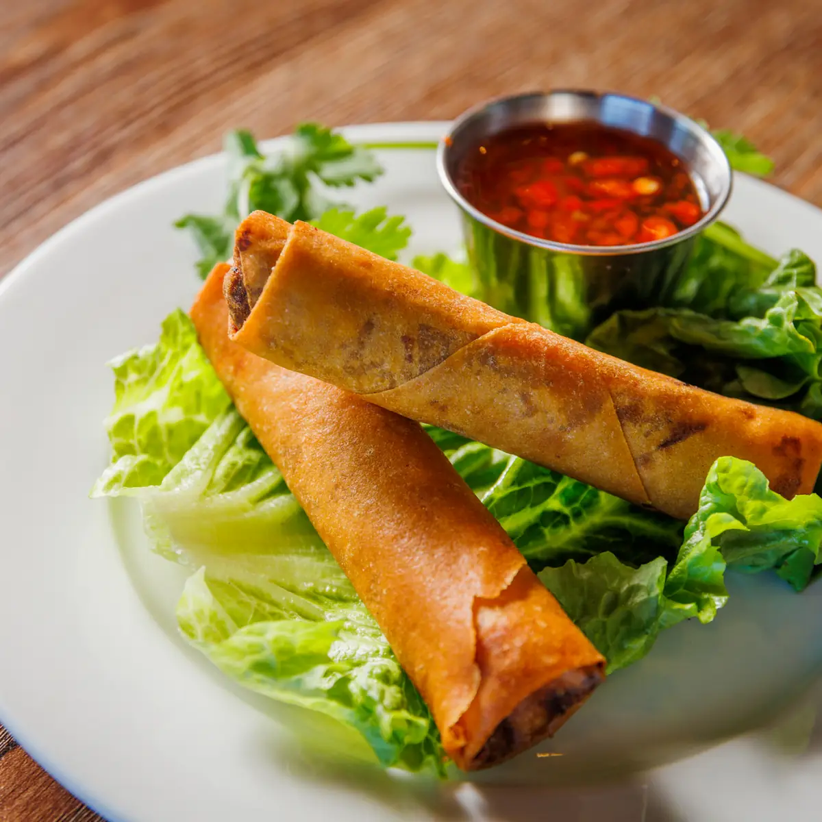 Crispy Imperial Rolls with Dipping Sauce