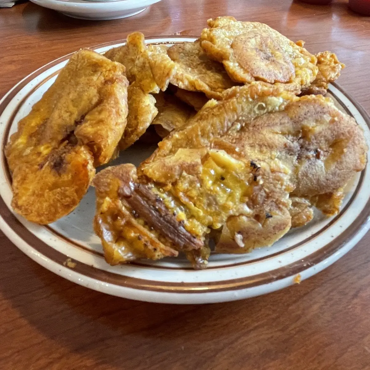 Fried Green Plantains