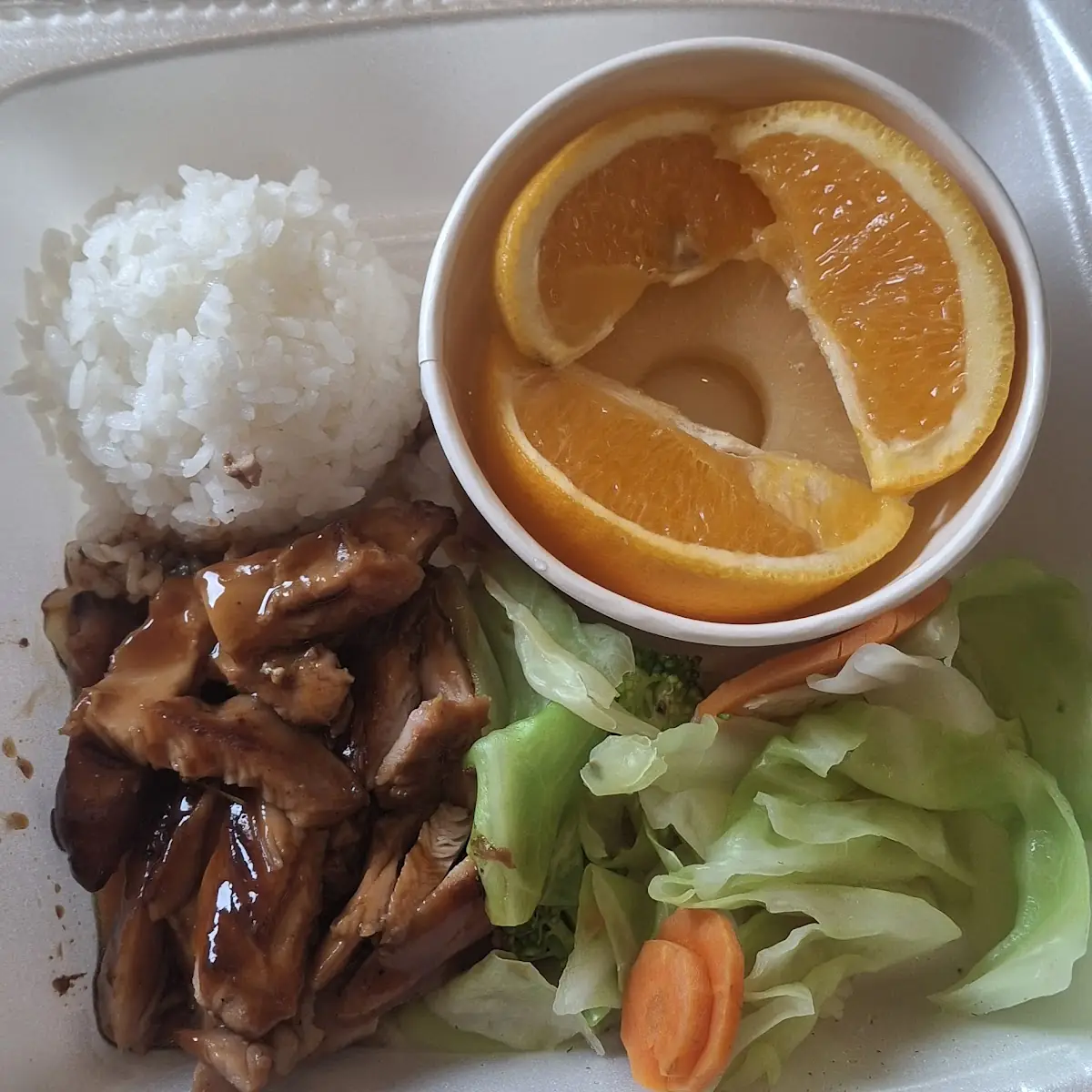 Teriyaki Chicken Steamed Rice