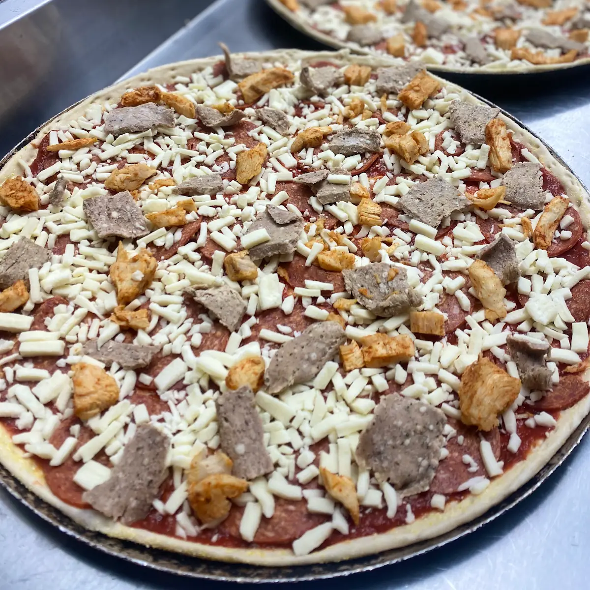 Halal All Meat Pizza