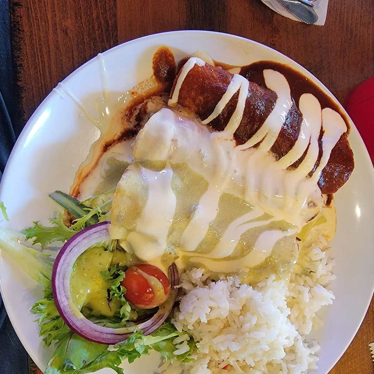 Enchilada Plate