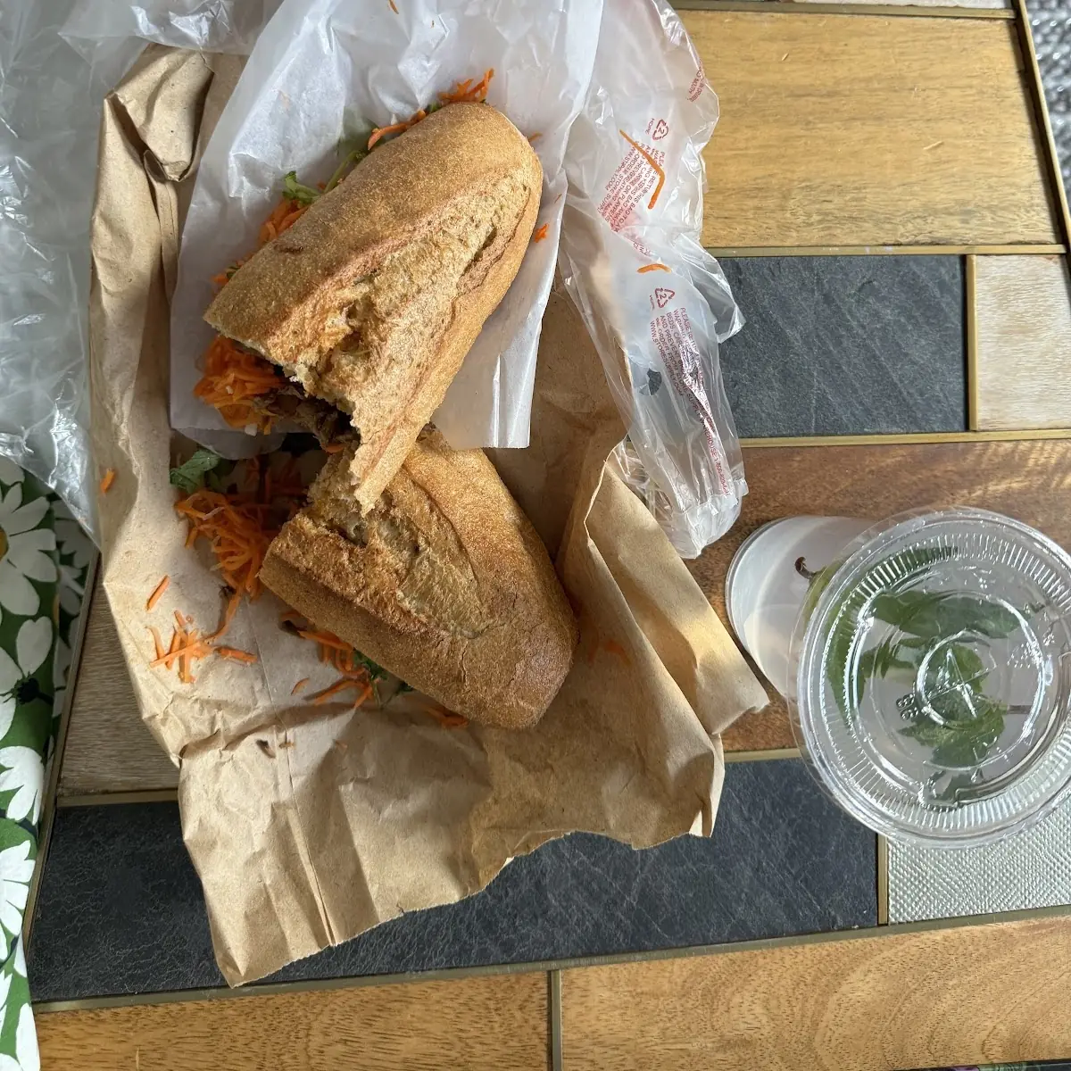 Lemongrass Chicken Banh MI