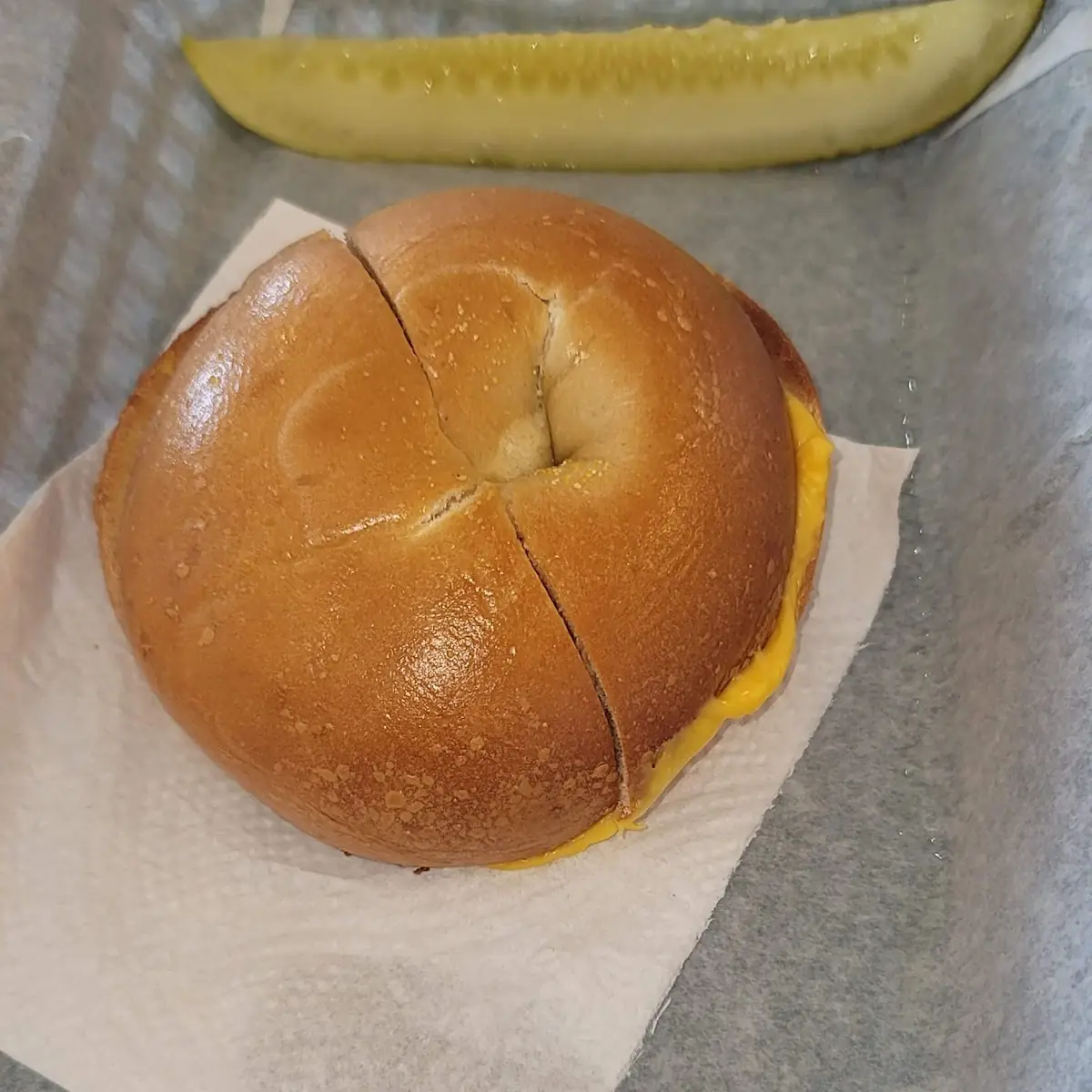 Kids Cheese Bagel