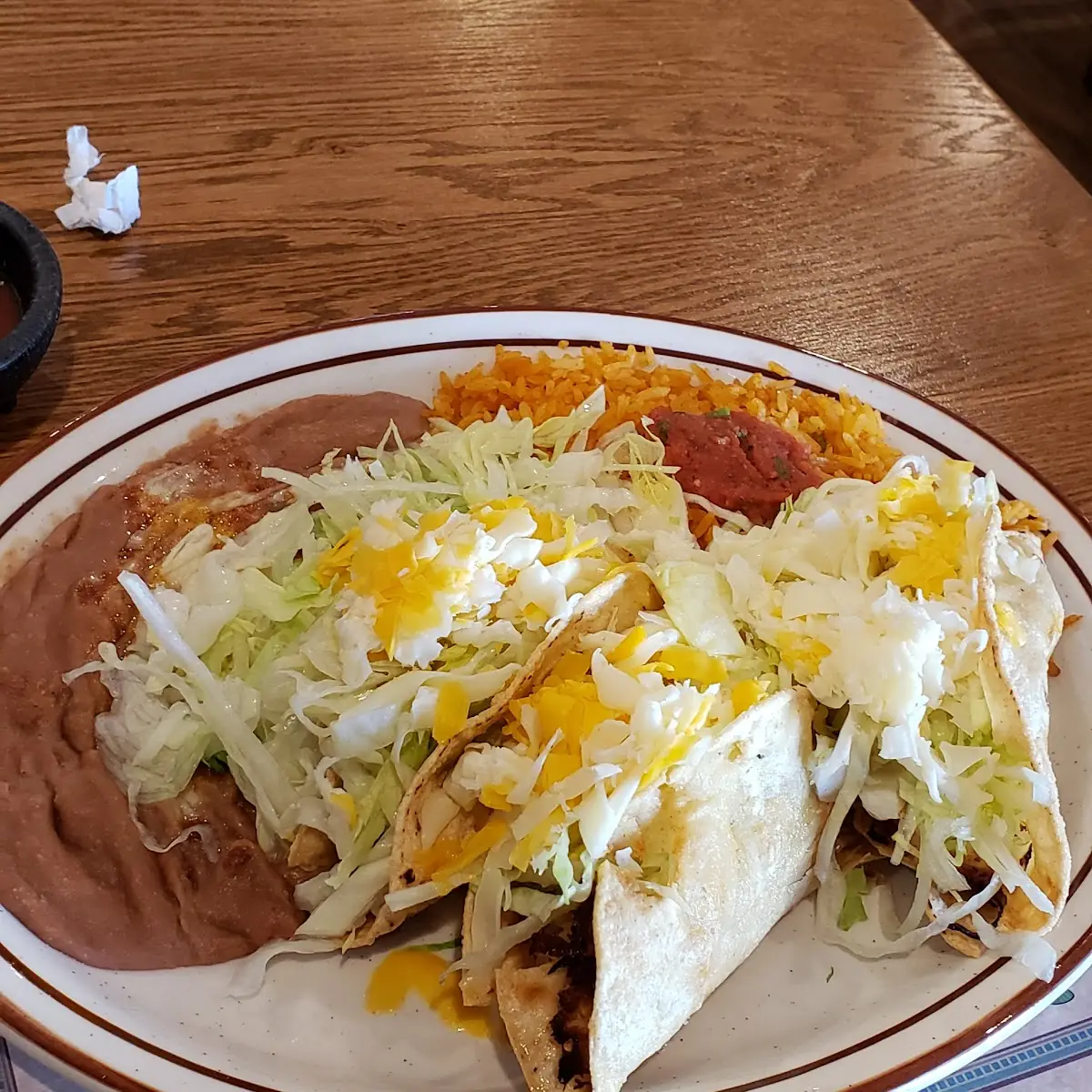 18 Chicken Tacos and 1 Extra Taco