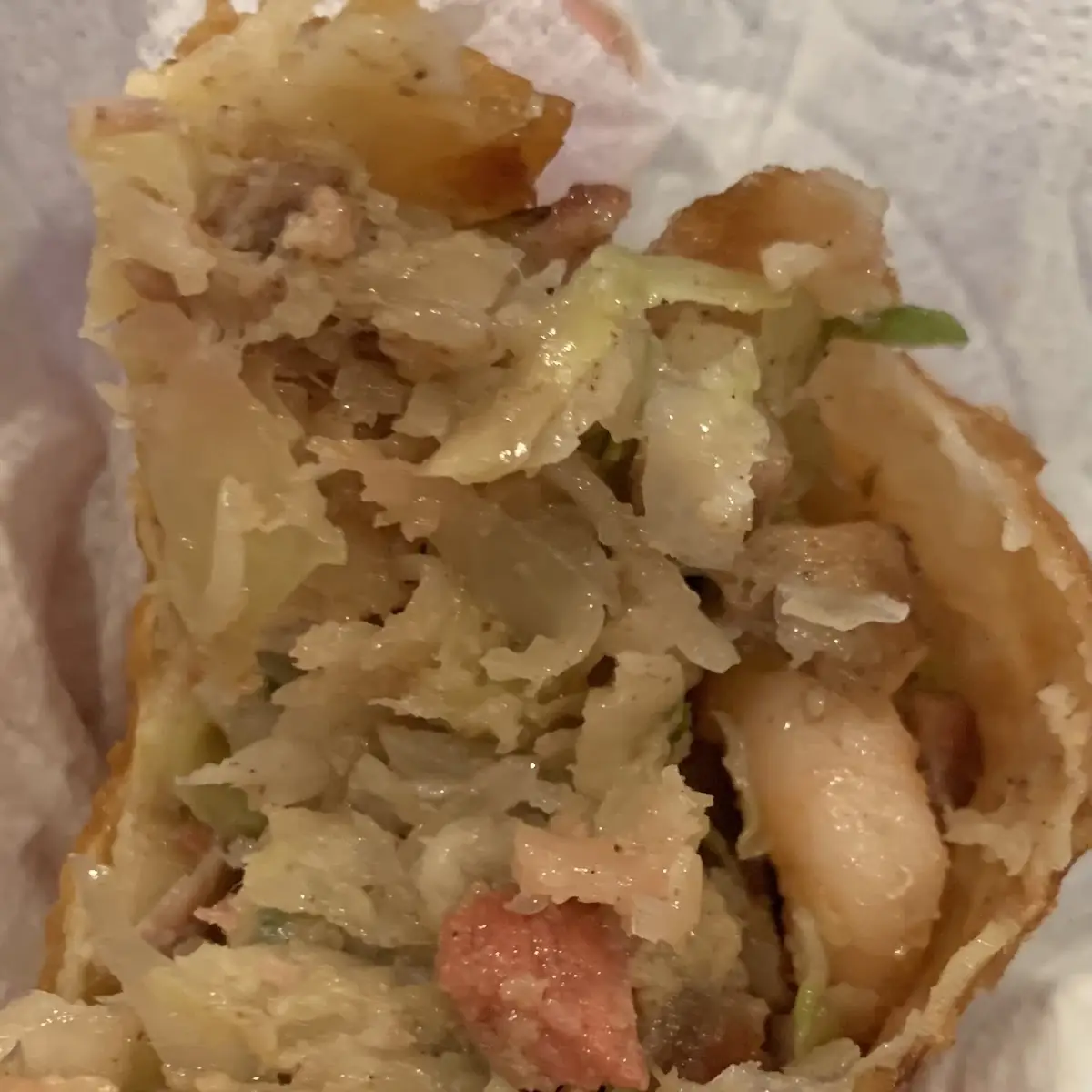 Inside the Egg Roll