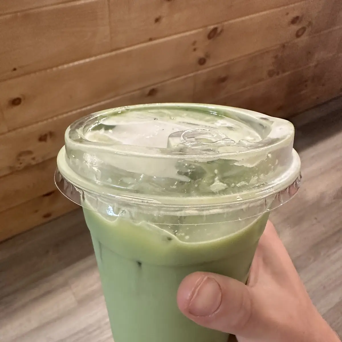 Honey Lavender Matcha Latte