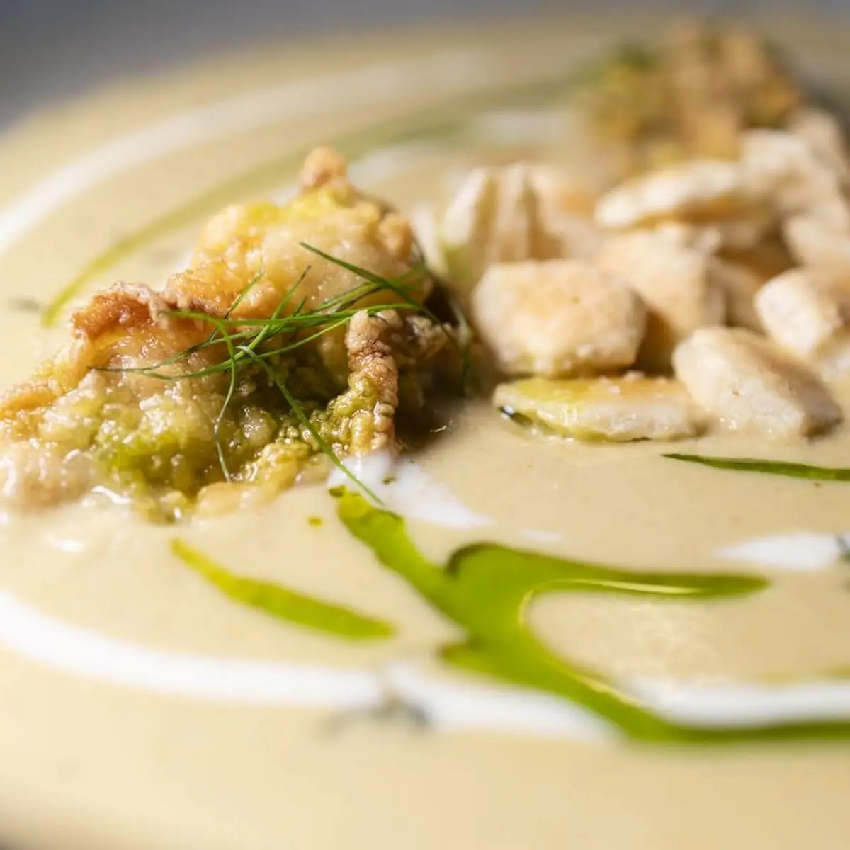 Oyster Artichoke Soup