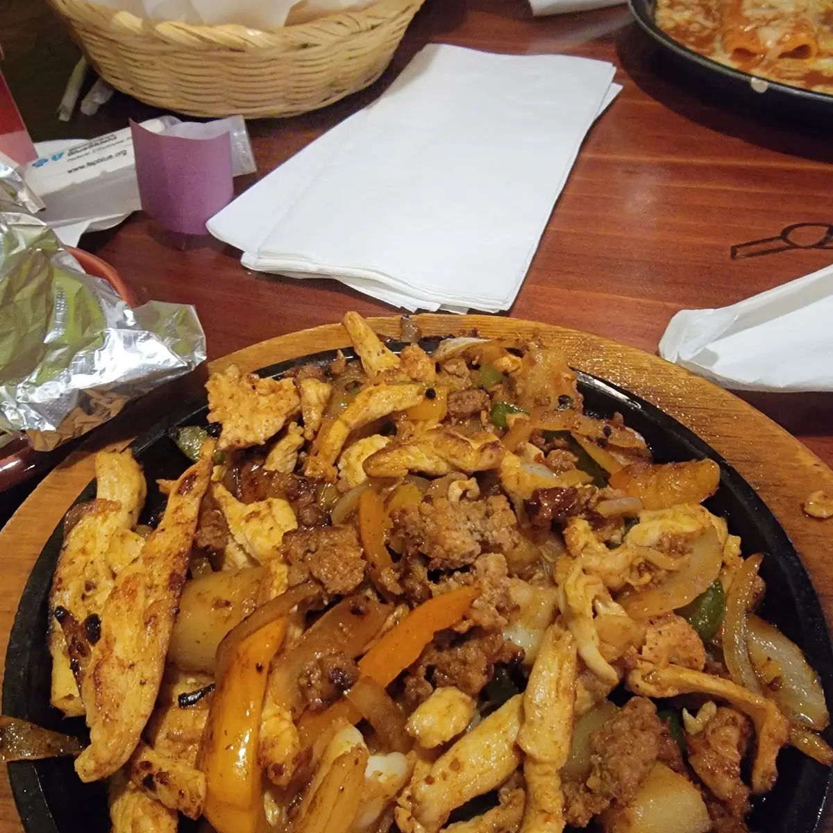 Chicken & Shrimp Fajitas