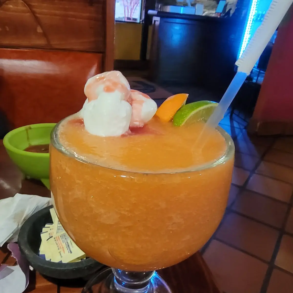 Strawberry Mango Frozen Margarita