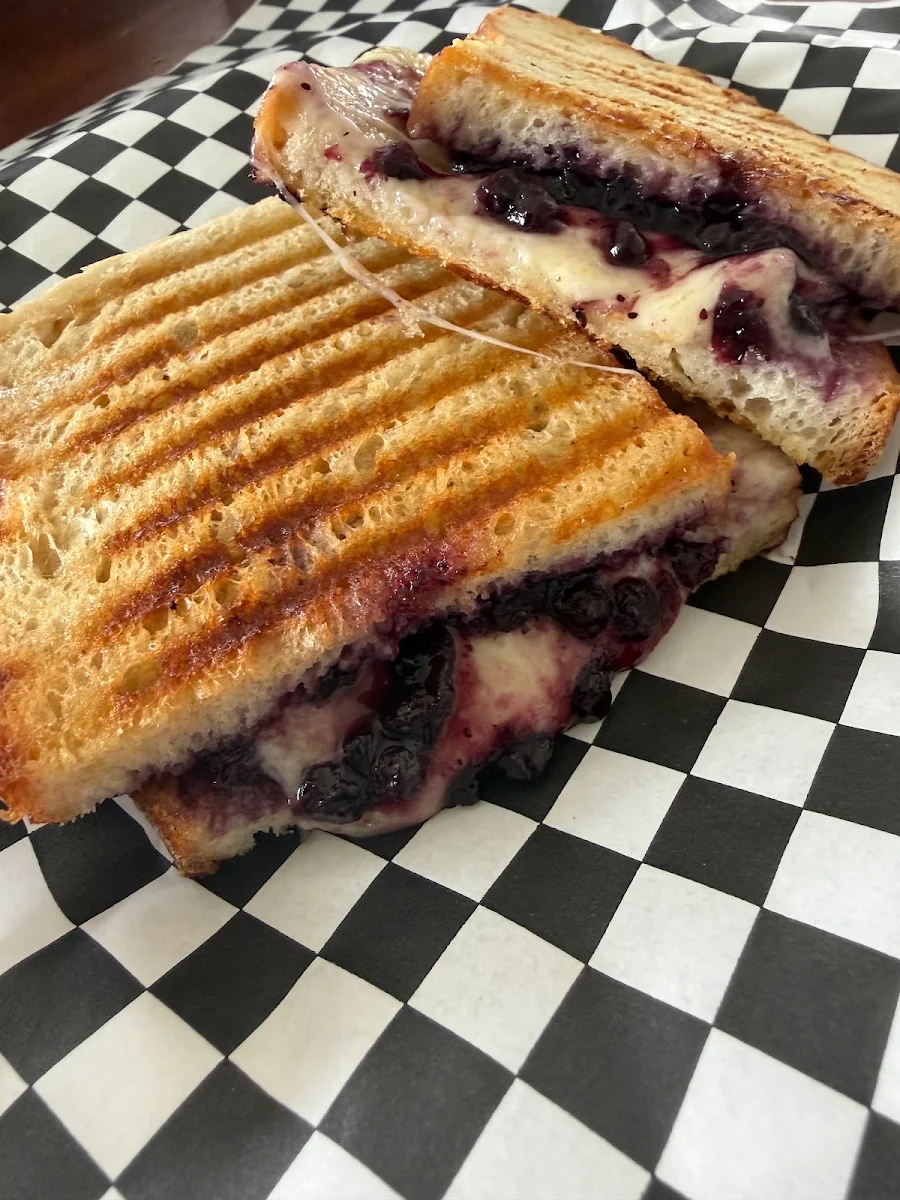 Havarti & Wild Blueberry Jam Grilled Cheese