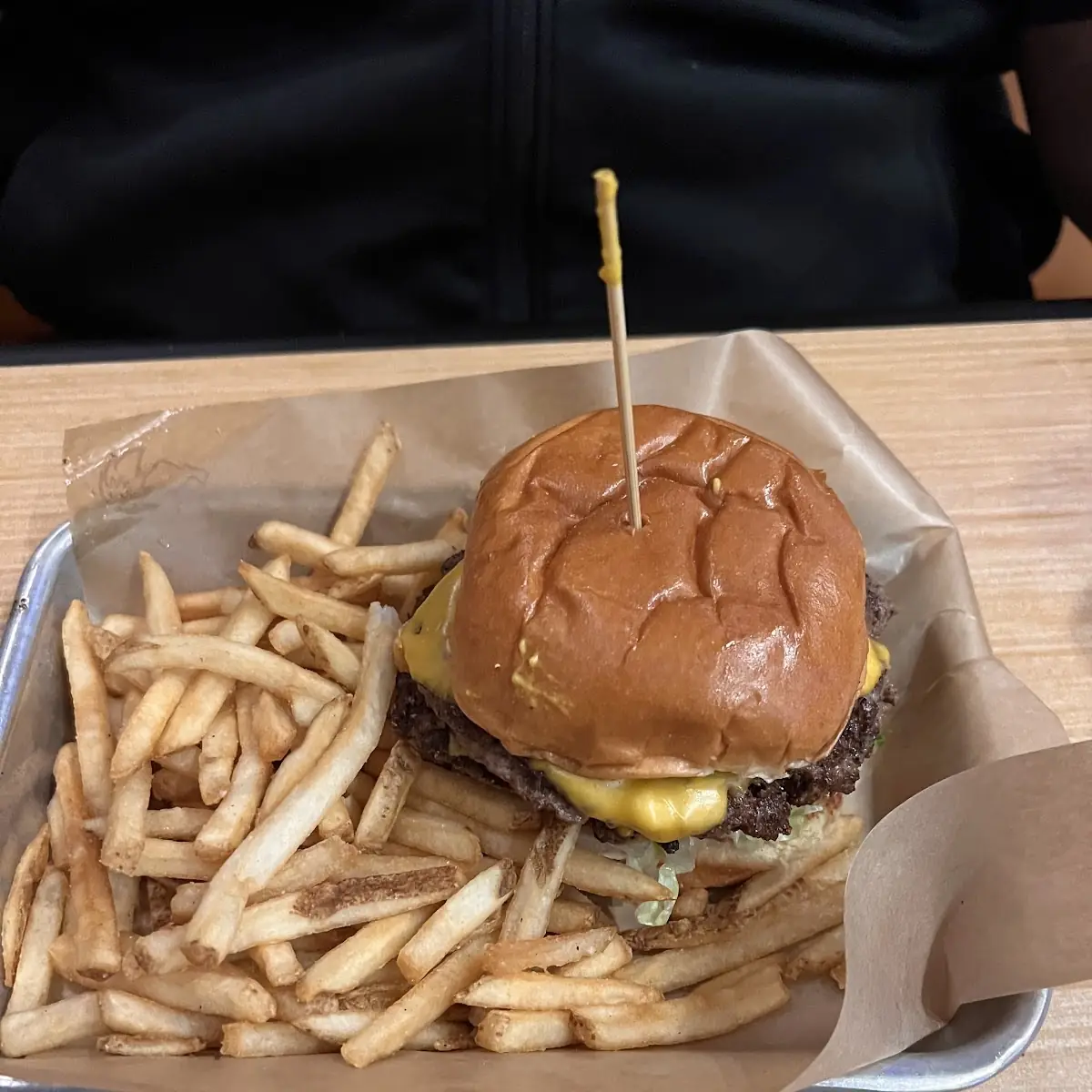 Bacon Cheese Curd Double Cheeseburger