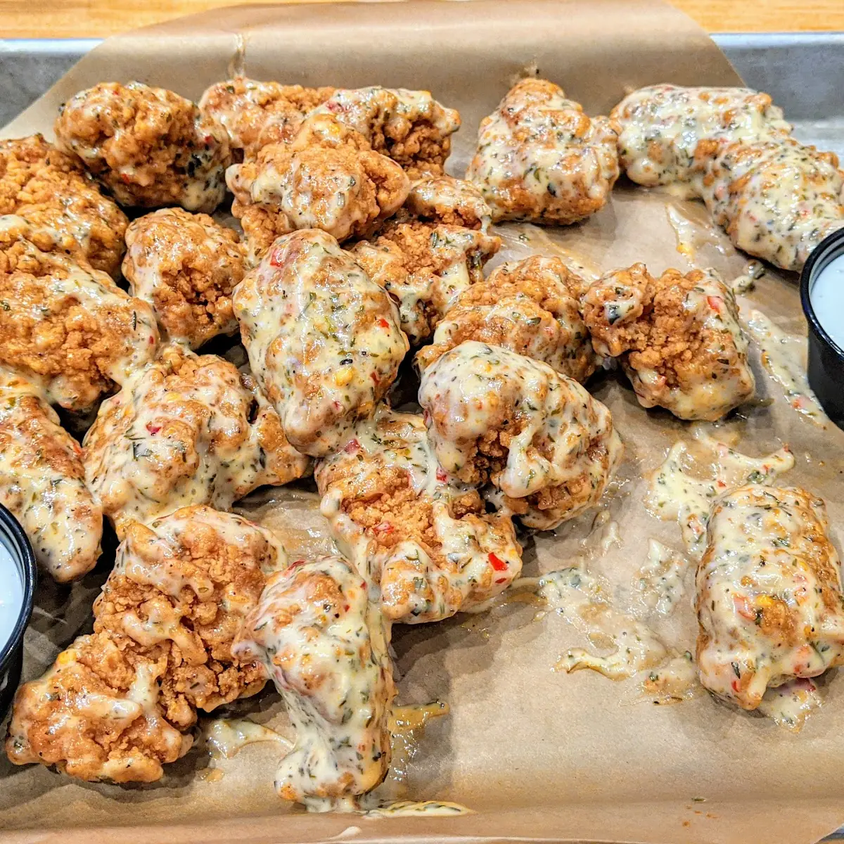 Garlic Parmesan Chicken Wings