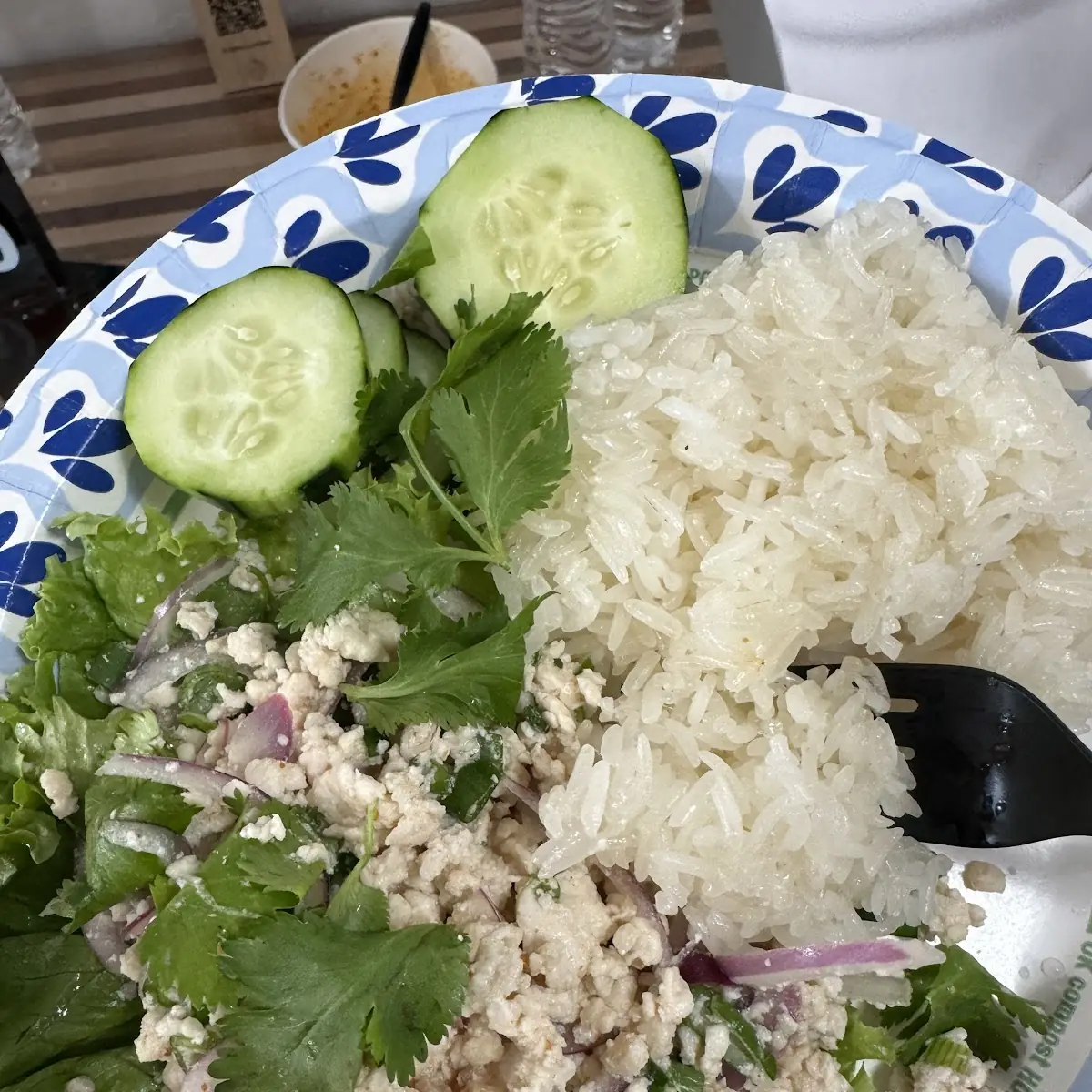 Ground Chicken Larb
