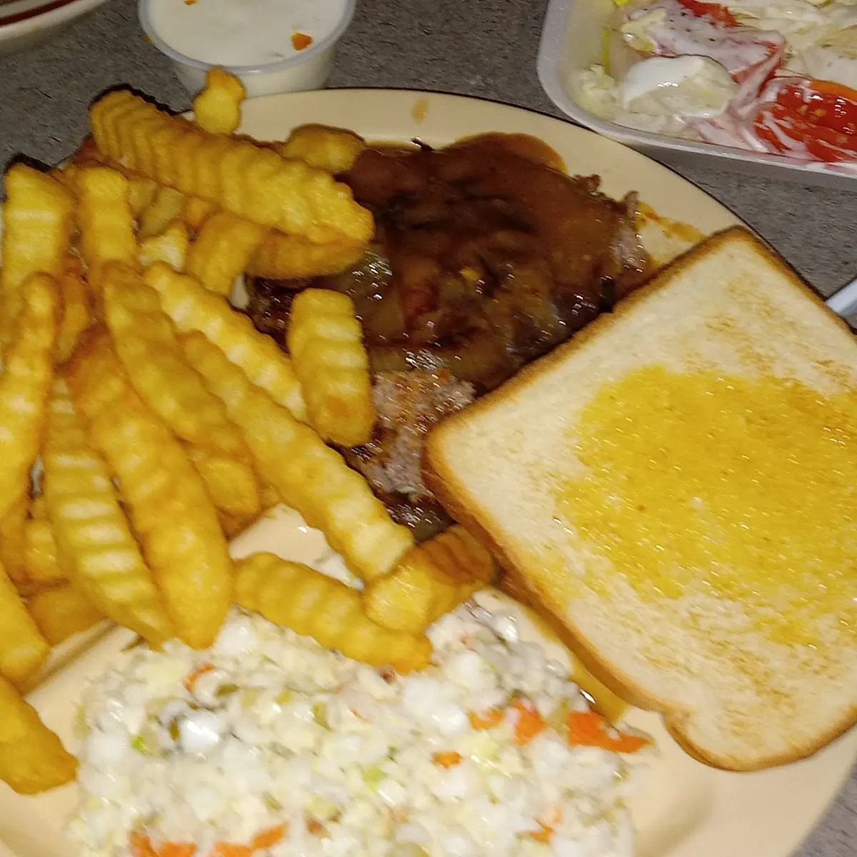 Hamburger Steak Fries