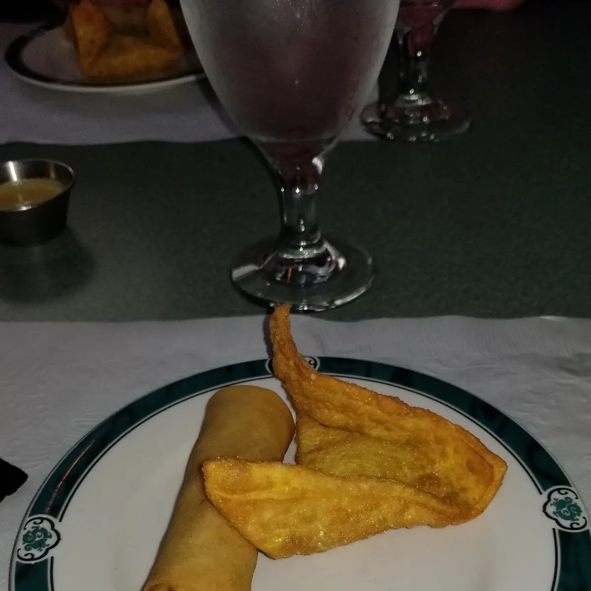 Crab Rangoons to Egg Roll