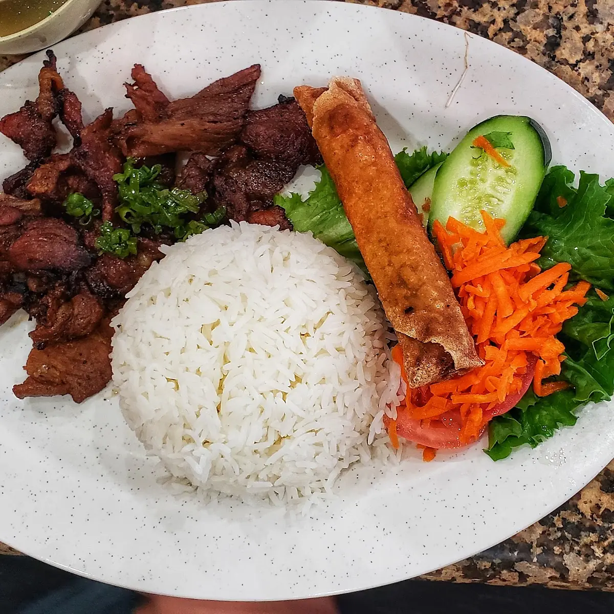 Steamed Rice Pork Egg Roll