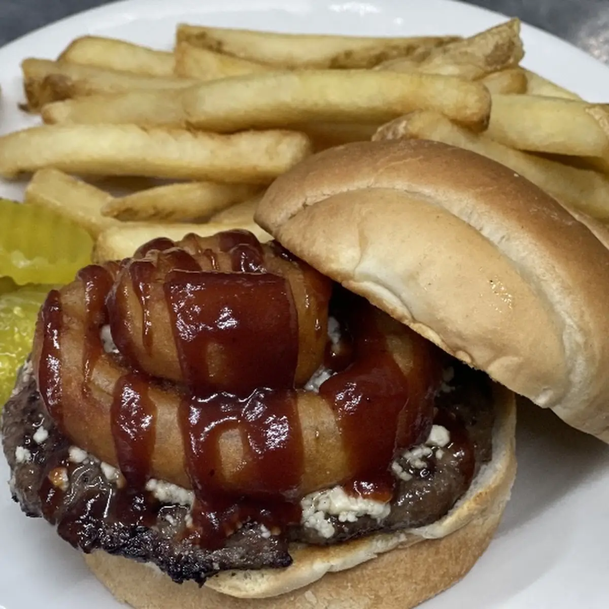 Mushroom Swiss Burger