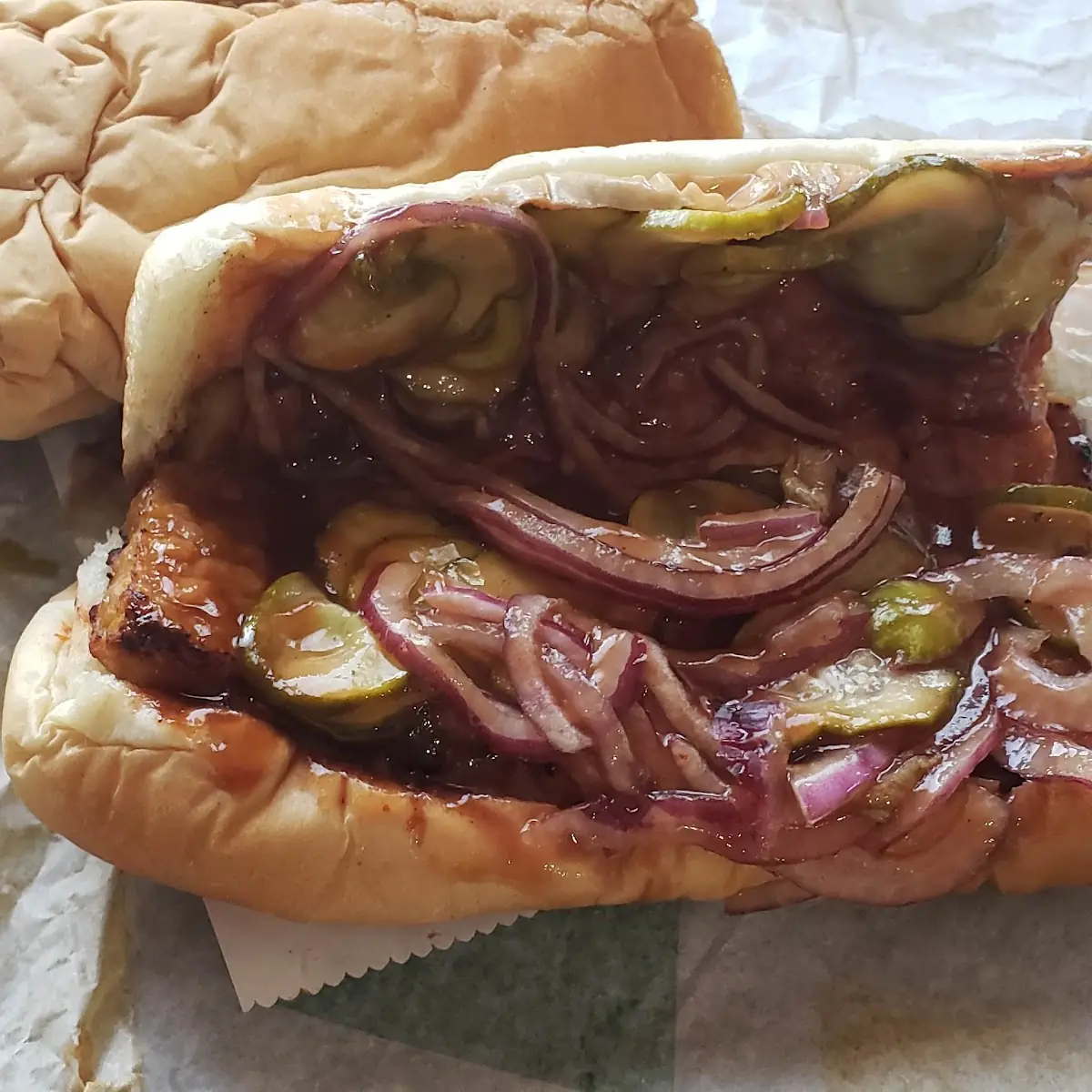 BBQ Rib Sandwich